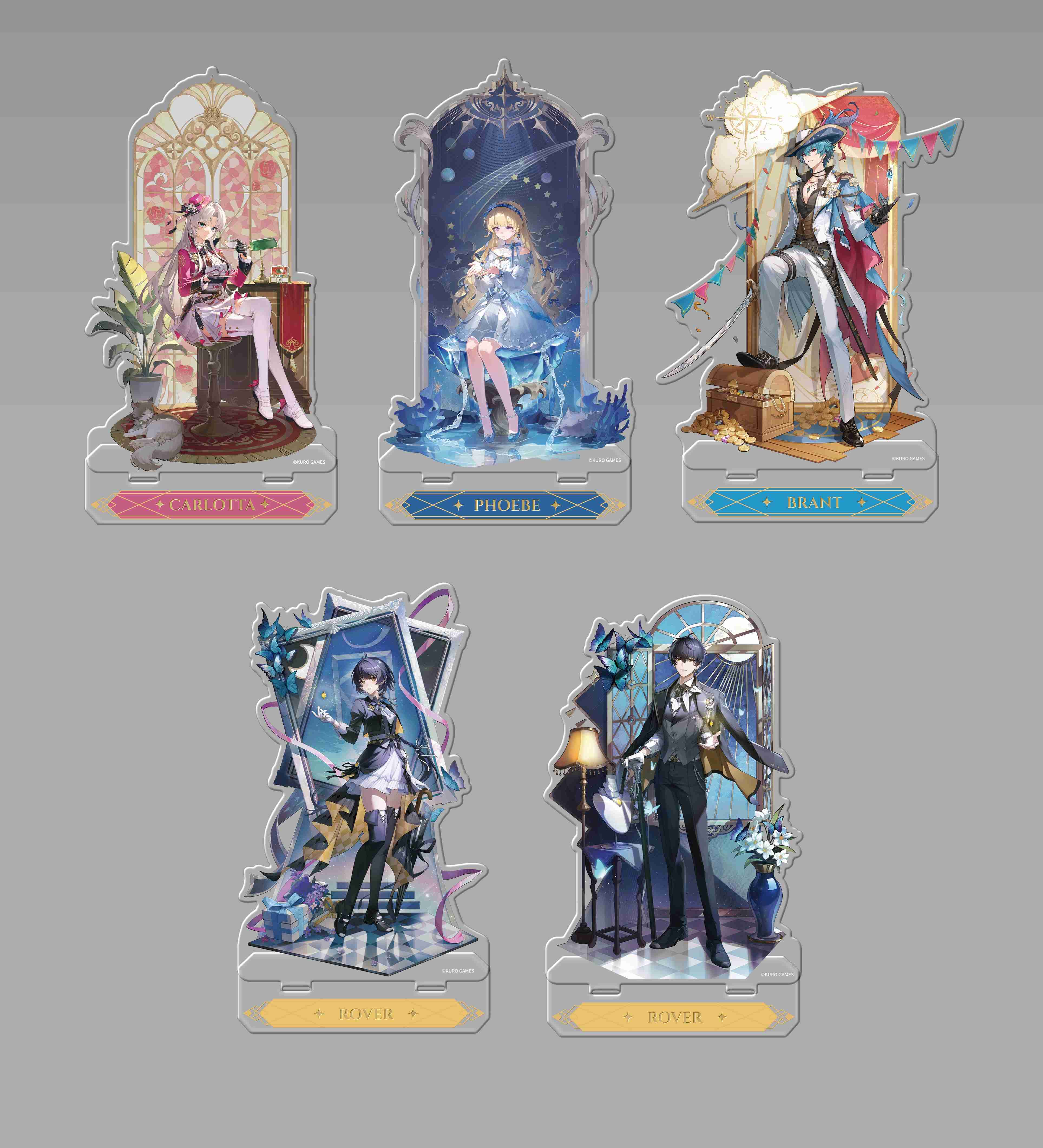 【RE】(免訂金) 預購25年10月 FUN4YEAH 鳴潮 壓克力立牌