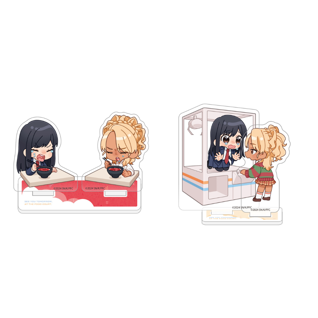 【RE】(免訂金) 預購26年1月 Curtain Tamashii 明天，美食廣場見 和田\u0026山本 Q版壓克力立牌