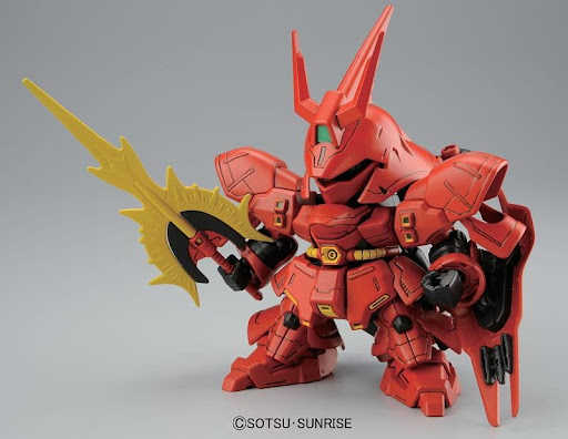 【自由模型】全新現貨 萬代 BB戰士 #382 沙薩比 逆襲的夏亞 MSN-04 Sazabi