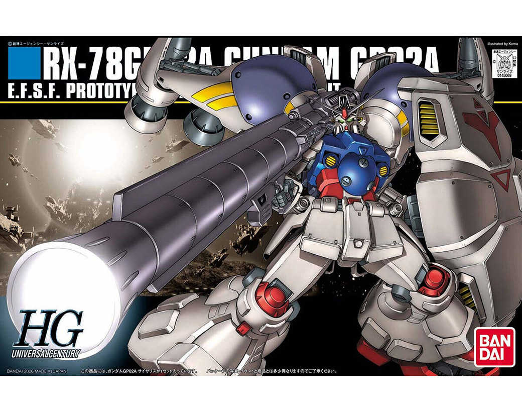 【自由模型】全新現貨 萬代 HGUC 1/144 #066 RX-78 GP02A 鋼彈試作2號機
