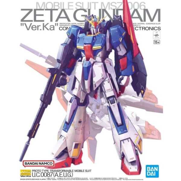 【自由模型】全新現貨 萬代 MG 1/100 Z鋼彈 Ver.Ka Z鋼 ka版 Zeta Gundam