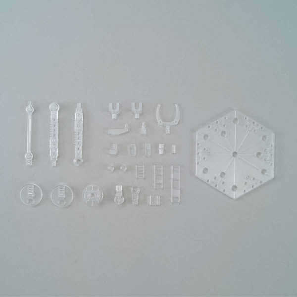 【自由模型】全新現貨 BASE 5 新鋼彈腳架 1/100 1/144 透明 透明色
