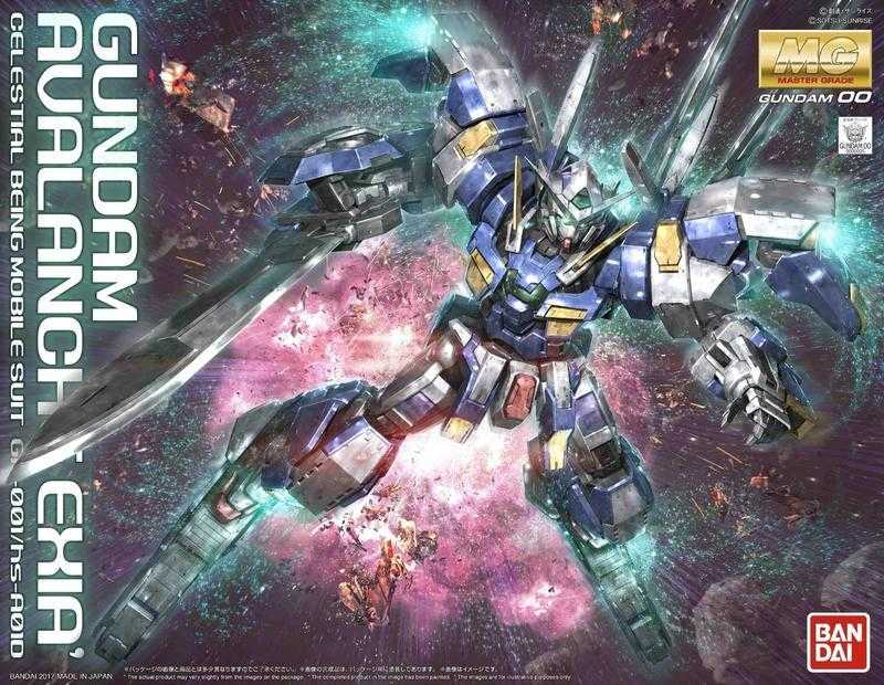 【自由模型】全新現貨 BANDAI 鋼彈00 鋼彈OO MG 1/100 雪崩型 能天使鋼彈 附底座