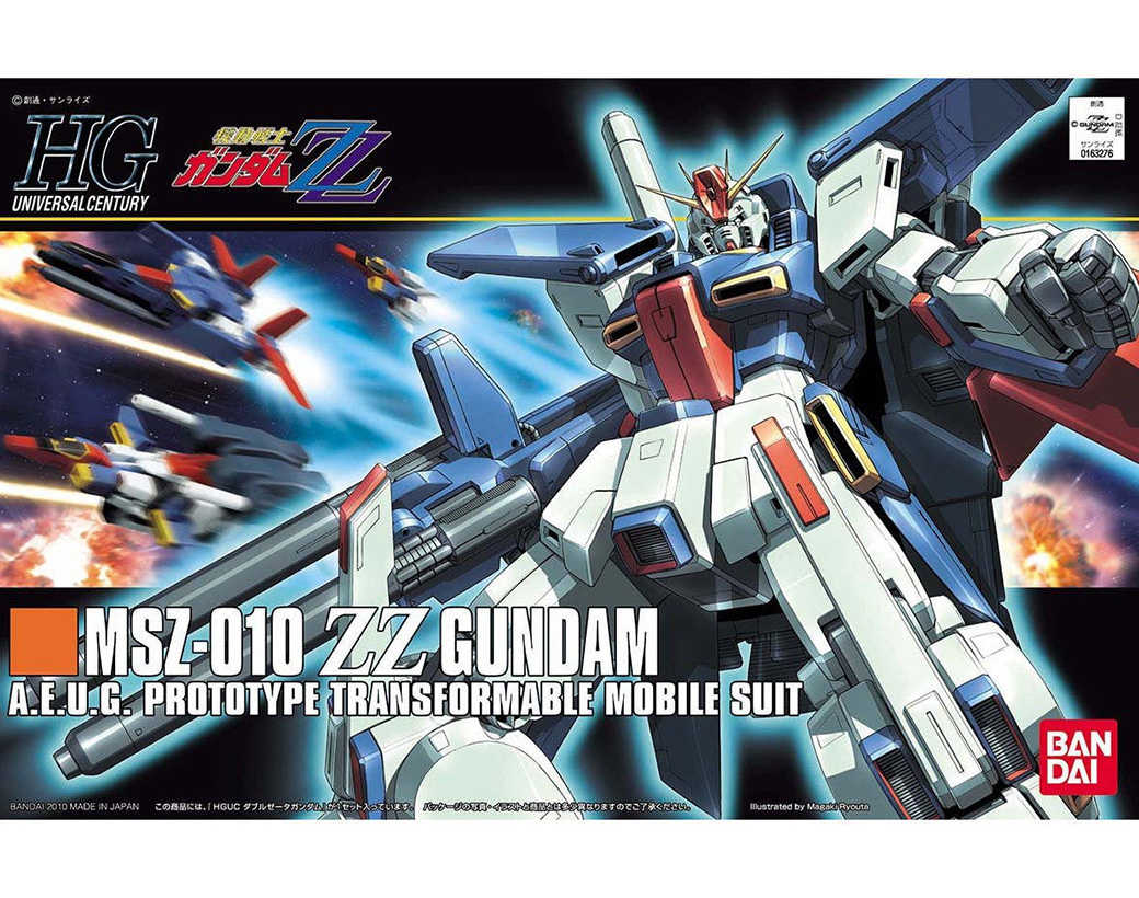 【自由模型】全新現貨 BANDAI 萬代 HGUC 1/144  #111 MSZ-010 ZZ鋼彈30周年