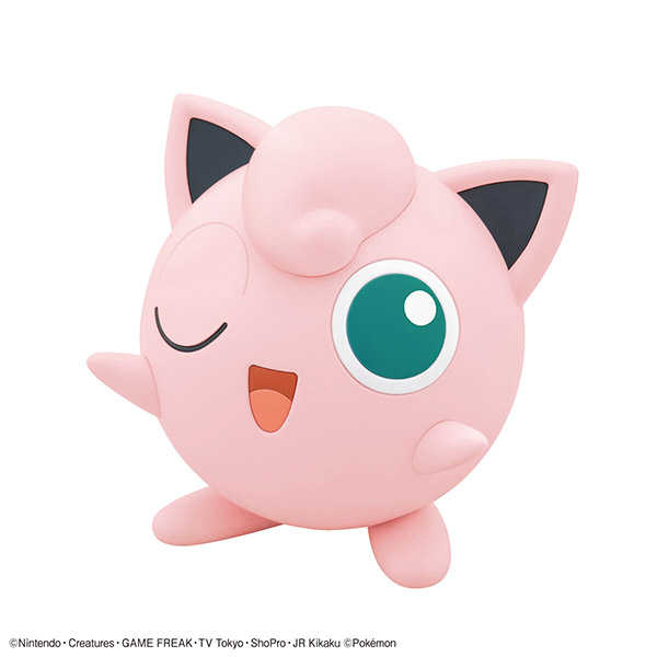 【自由模型】全新現貨 BANDAI Pokémon PLAMO 收藏集 快組版!! 09 胖丁 寶可夢 組裝模型