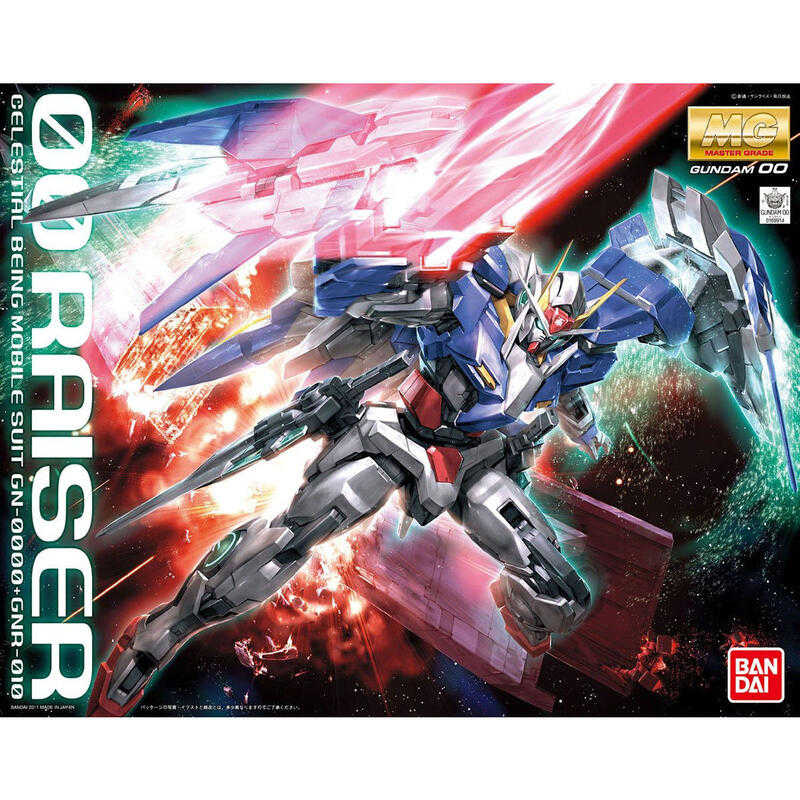 【自由模型】全新現貨 萬代 鋼彈OO MG 1/100 OO RAISER 強化模組 OO鋼彈 00鋼彈