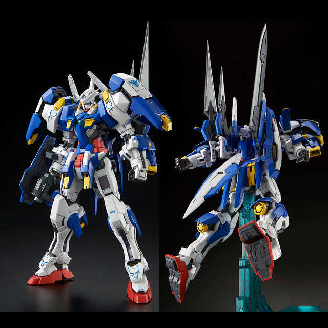 【自由模型】全新現貨 BANDAI 鋼彈00 鋼彈OO MG 1/100 雪崩型 能天使鋼彈 附底座