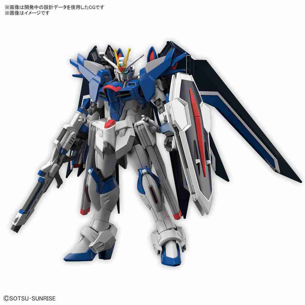 【自由模型】全新現貨 特價 BANDAI 組裝模型 HG 1/144 振揚自由鋼彈 鋼彈SEED