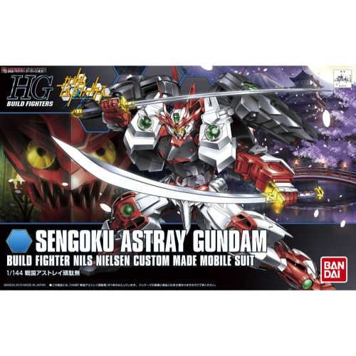 【自由模型】全新現貨 萬代 組裝模型 鋼彈創鬥者 HGBF #007 1/144 戰國異端紅色機鋼彈 5057719