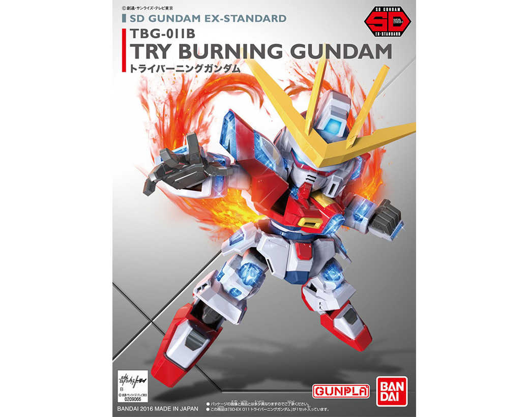【自由模型】全新現貨 萬代 BANDAI SDEX-S #011 燃燒鋼彈 TBG-011G