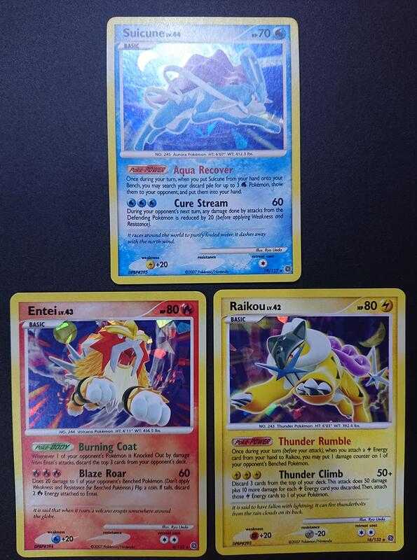 【CardMaster】寶可夢紙牌 英文版 PTCG 水君 炎帝 雷公 碎鑽閃 預組特卡