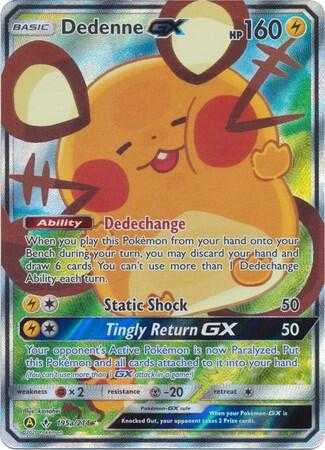 【CardMaster】寶可夢紙牌 英文版 PTCG 咚咚鼠 GX 凸版閃 195a/214