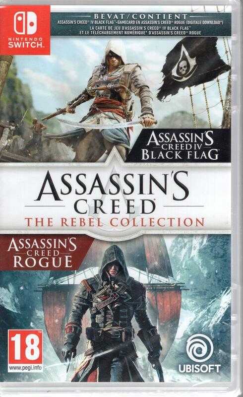 現貨 Nintendo Switch NS刺客教條 逆命合輯 Assassins Creed 中文版【OK遊戲王】.