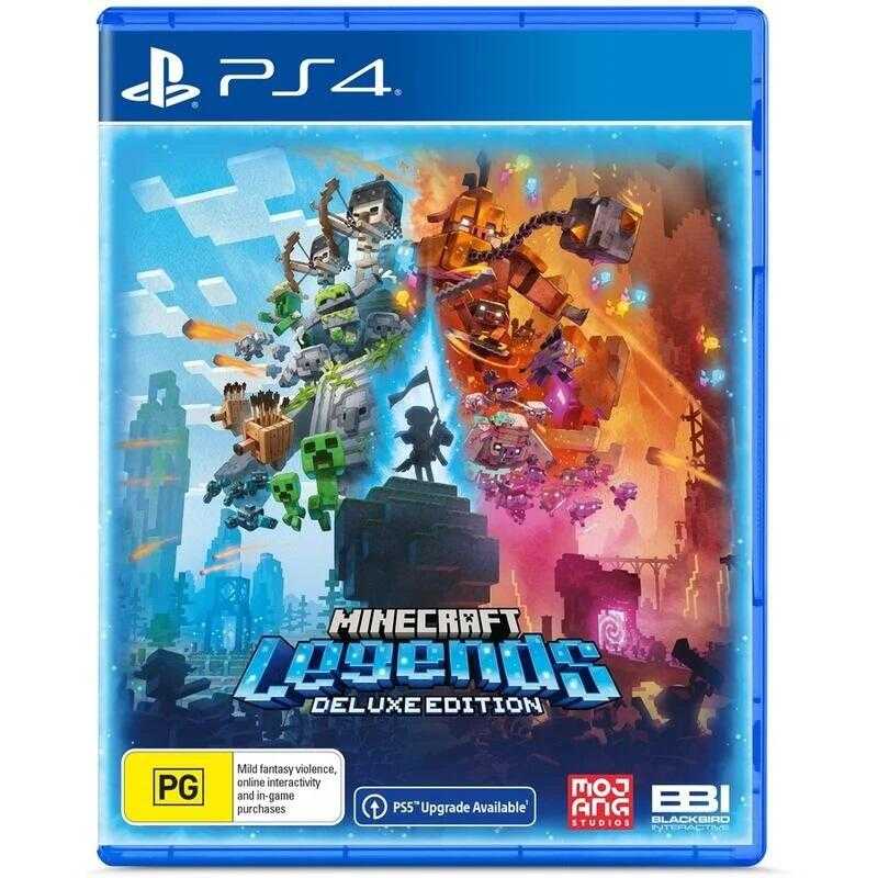 現貨PS4 創世神 我的世界 傳奇 Minecraft Legends 中文版【OK遊戲王】
