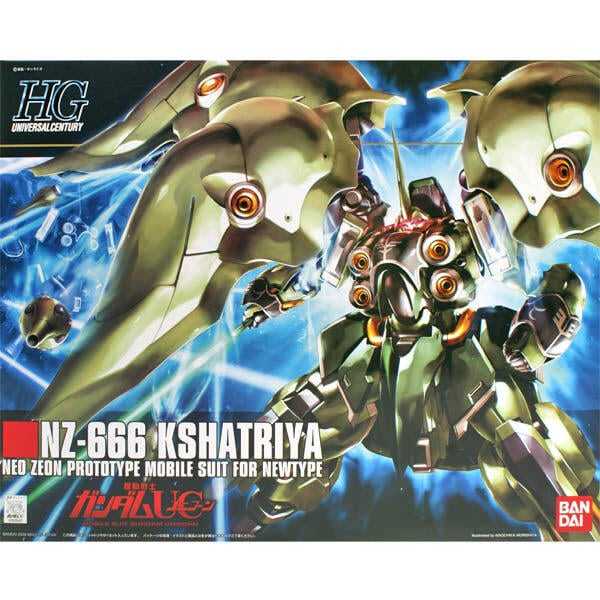 【酷比樂】BANDAI HGUC 1/144 NZ-666 KSHATRIYA 四翼機 剎帝利 B5058263