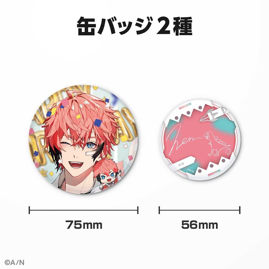 【酷比樂】預購24/3月 NIJISANJI 彩虹社 赤城文 赤城ウェン 2023生日紀念 套組 附音聲 1210