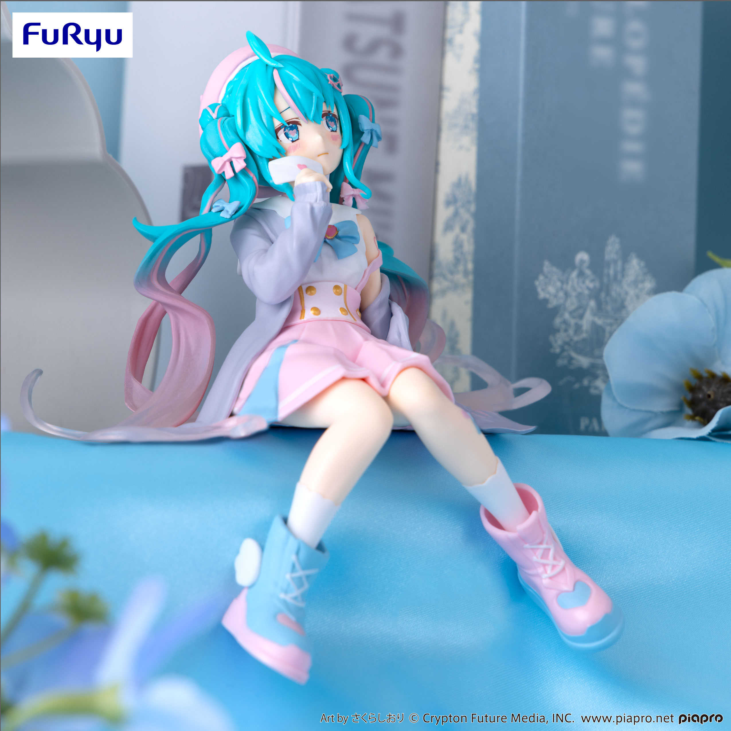 【酷比樂】預購24/6月 FuRyu 景品 初音未來 戀愛水手服 泡麵蓋公仔 暗色ver.