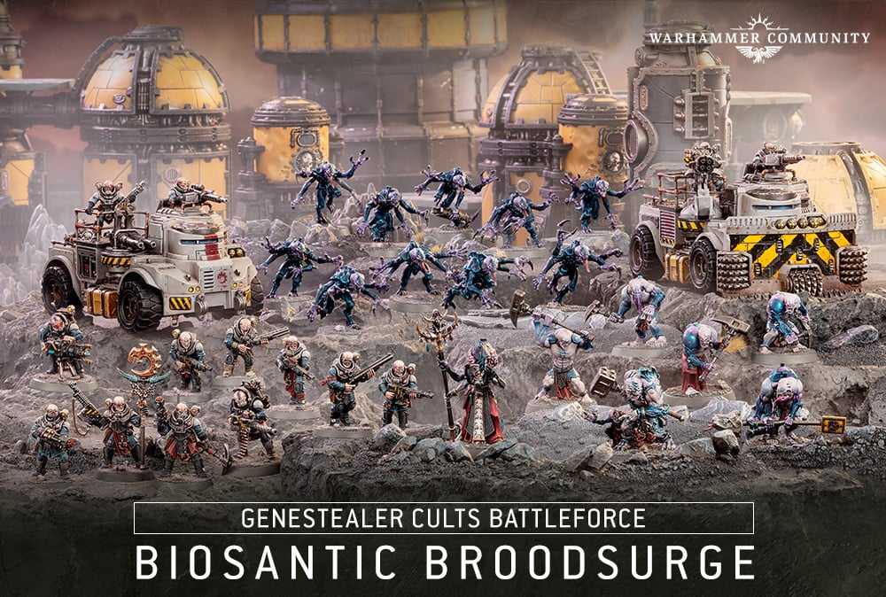 【玩模收藏】正版現貨 戰鎚40,000 基因竊取者教派戰鬥包：生物巢群 / 38-03 戰鎚40K 桌遊 組裝模型