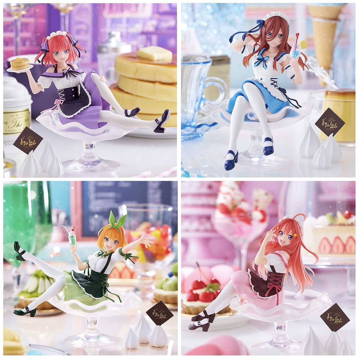 正版現貨》TENITOL Fig à la mode 中野二乃三玖四葉五月Fig a la mode