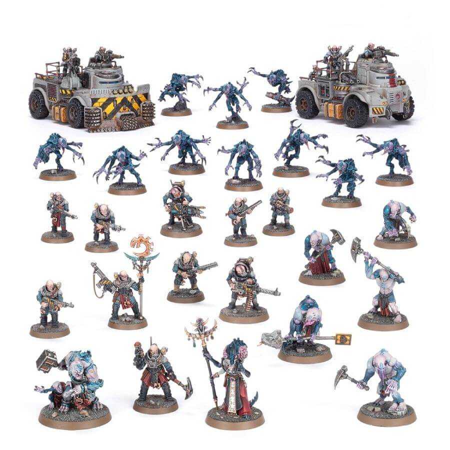 【玩模收藏】正版現貨 戰鎚40,000 基因竊取者教派戰鬥包：生物巢群 / 38-03 戰鎚40K 桌遊 組裝模型