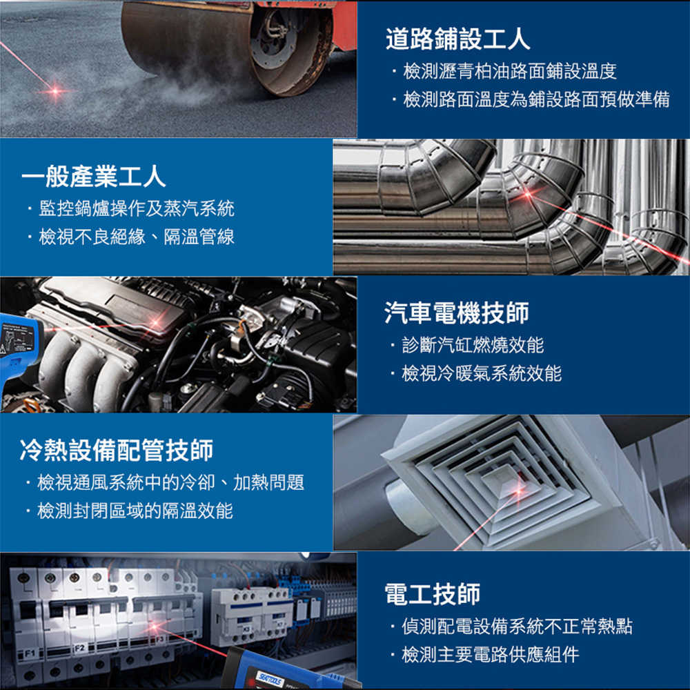 工業用測溫槍 電子溫度計 油溫槍 測溫儀器 TG550S 連續測溫 紅外線 感溫槍 非接觸式溫度量測