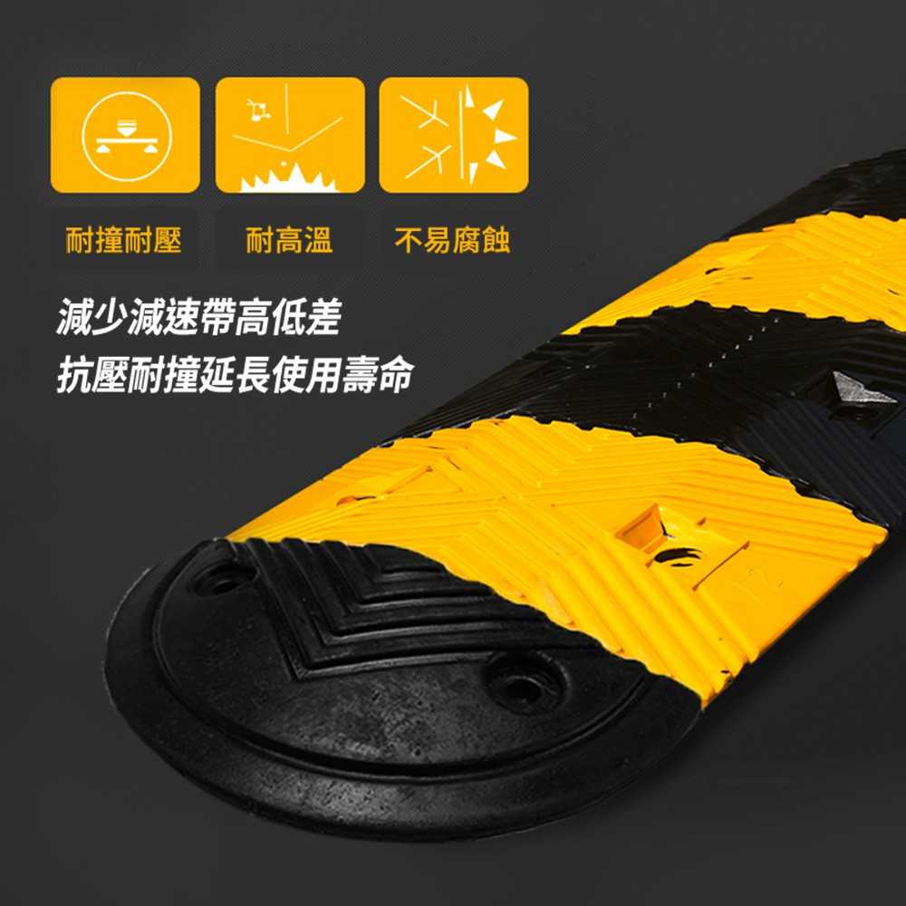 減速帶兩邊封頭 半圓減速帶板 道路減速墊 障礙墊 TRA30HRB 交通設備 汽車斜坡 減速帶半圓頭 減速壟