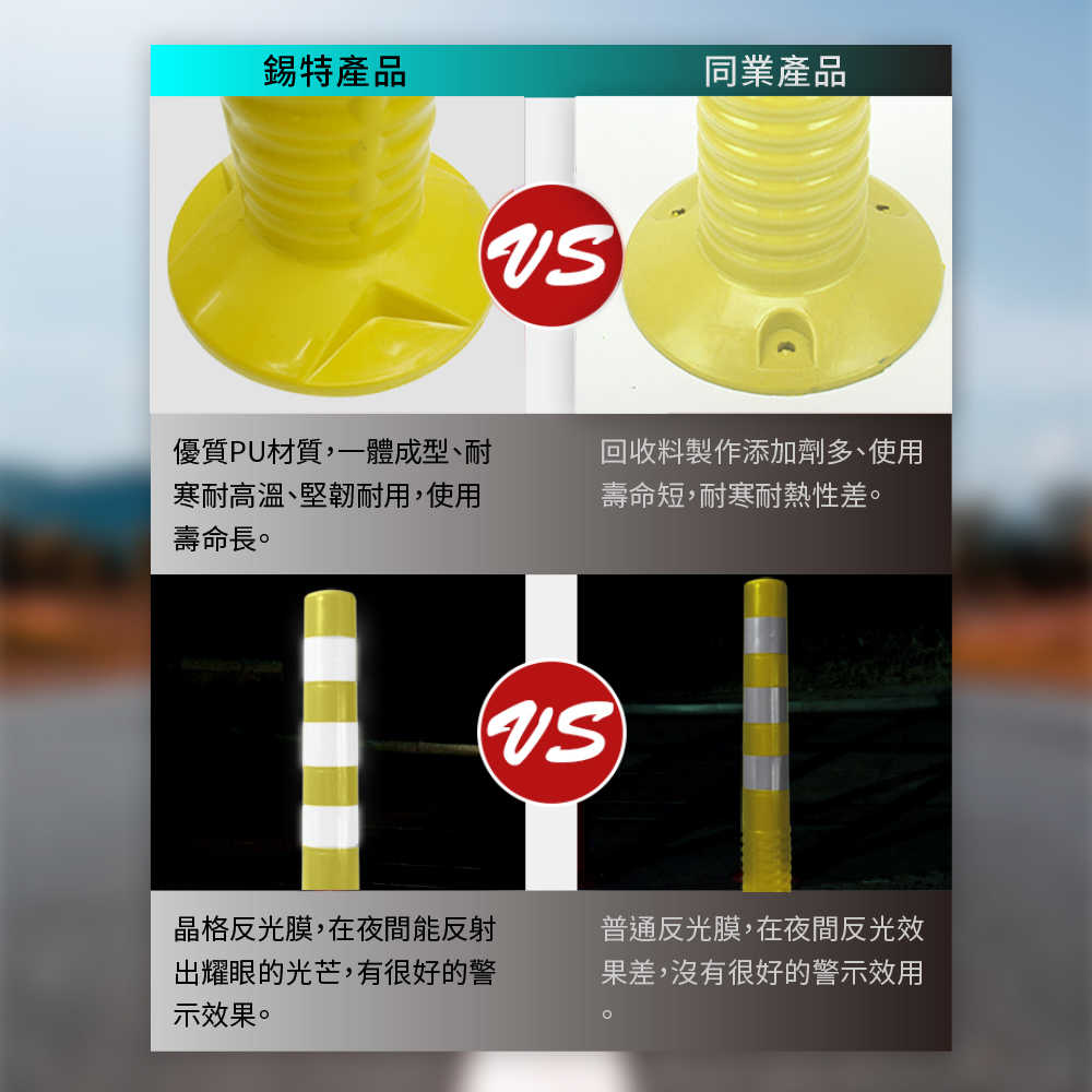 安全桿 隔離柱 柱子防撞 管柱 RW755 交通柱 車道線 反光柱 防撞立柱