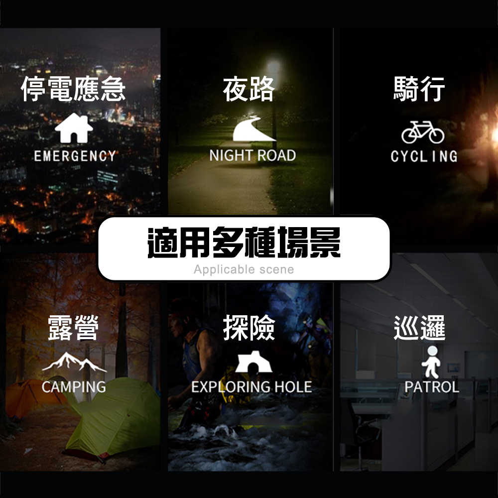 露營手電筒 照明燈 手電筒強光 露營照明燈 WFL1 隱藏式充電頭 推薦 手提燈 工具燈