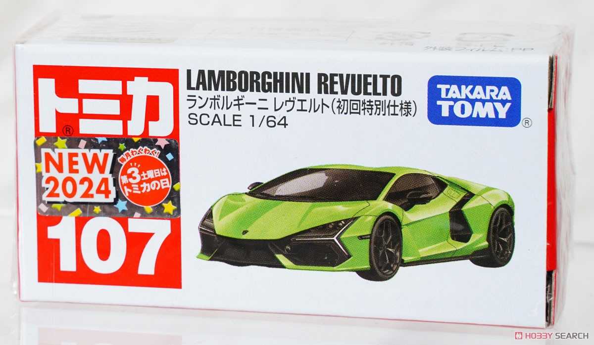 【上士】現貨 TOMICA No.107 藍寶堅尼Revuelto (一般色+初回色) 91716 91718