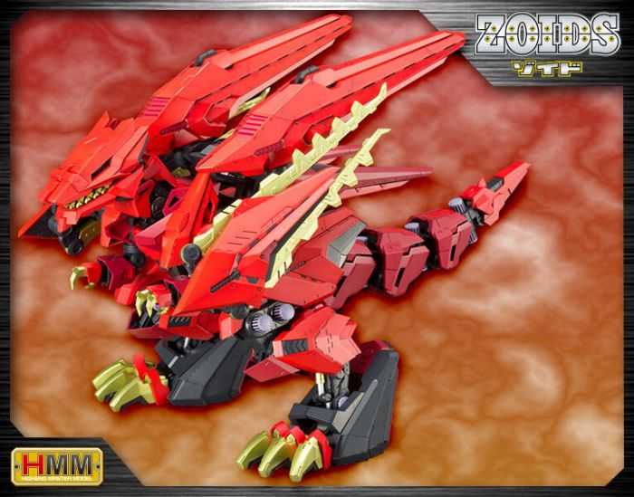 【上士】現貨 壽屋 1/72 ZOIDS EZ-049 狂暴戰龍 紅色疾風 龍鬼 再版 05558