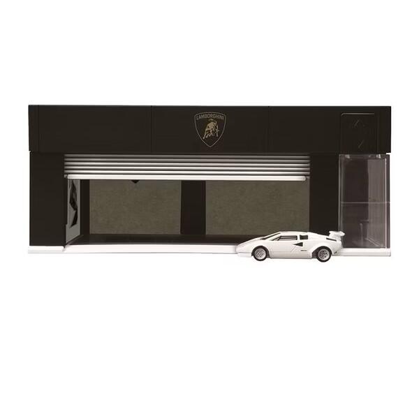 【上士】現貨 TOMICA 電動車庫-藍寶堅尼版 (附圖4小車)93682