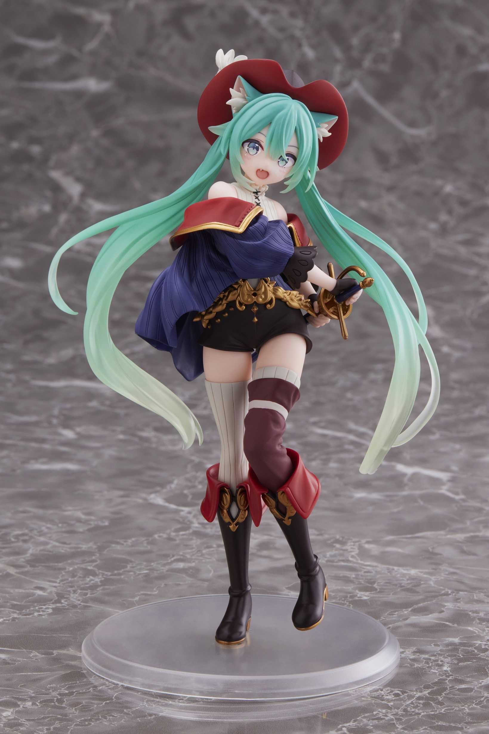 【上士】預購1月免訂金 代理版 TAITO 景品 初音未來 Wonderland Figure 鞋貓劍客 0908