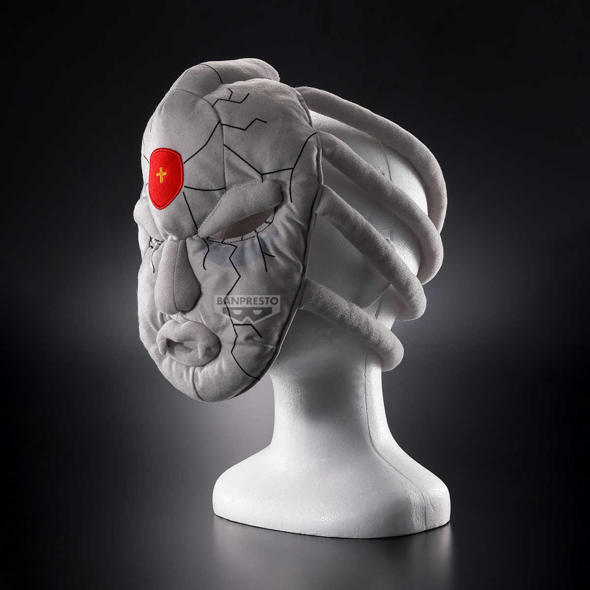 【上士】預購8月免訂金 代理版 景品 JoJo的奇妙冒險 戰鬥潮流 絨毛玩偶面具 艾哲紅石石假面