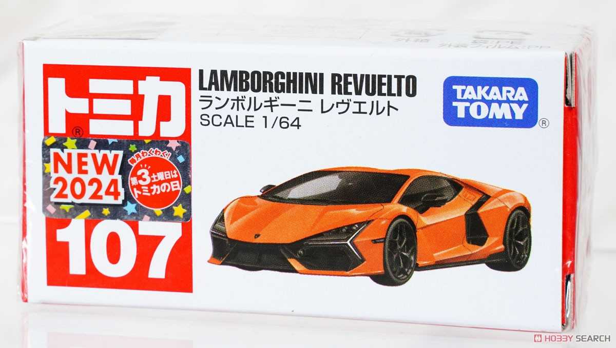 【上士】現貨 TOMICA No.107 藍寶堅尼Revuelto (一般色+初回色) 91716 91718