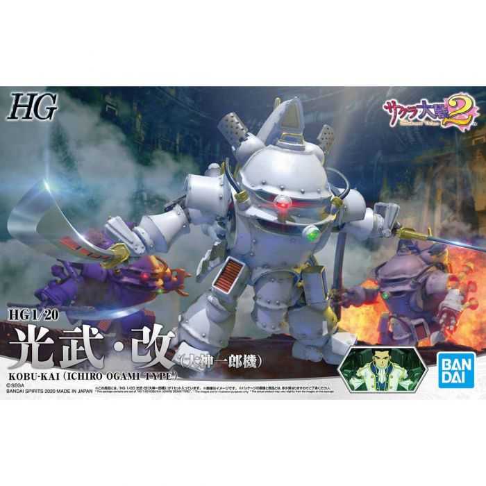 【上士】現貨 BANDAI 組裝模型 HG 1/20 櫻花大戰 光武・改 大神一郎 座機 5058878