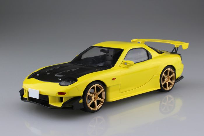 【上士】現貨 青島 1/24 頭文字D #8 高橋啓介 FD3S RX-7 D計畫仕樣 組裝模型 05620