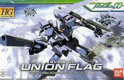 【上士】現貨 萬代 HG 1/144 #02 鋼彈00 UNION FLAG 旗幟式量產型 5060638