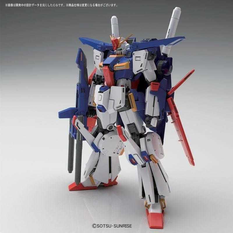萬年馬如龍 全新現貨 BANDAI 1/100 MG ZZ鋼彈 Ver.ka 組裝模型