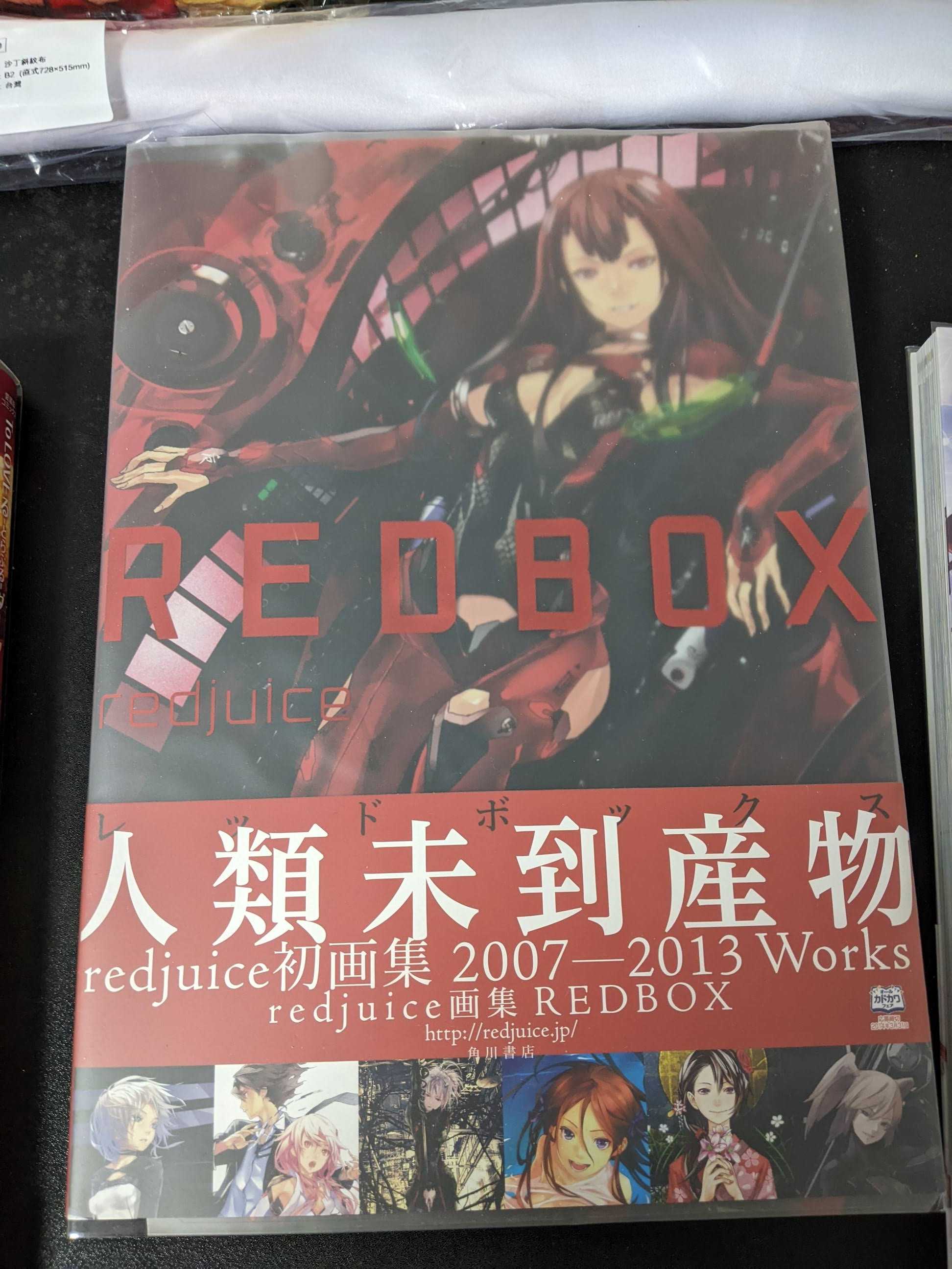 畫冊 redjuice REDBOX 日版