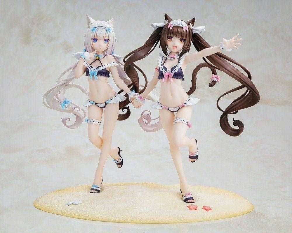 日版 角川 KDcolle 限定特典 貓娘樂園 nekopara 香草 巧克力 泳裝女僕 牽手