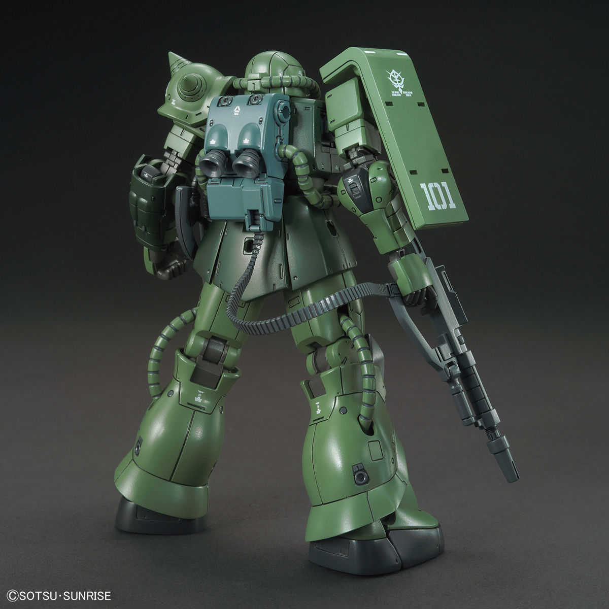 【奶熊屋】萬代 HG 1/144 THE ORIGIN 綠薩克 Zaku-II C-6/R6型