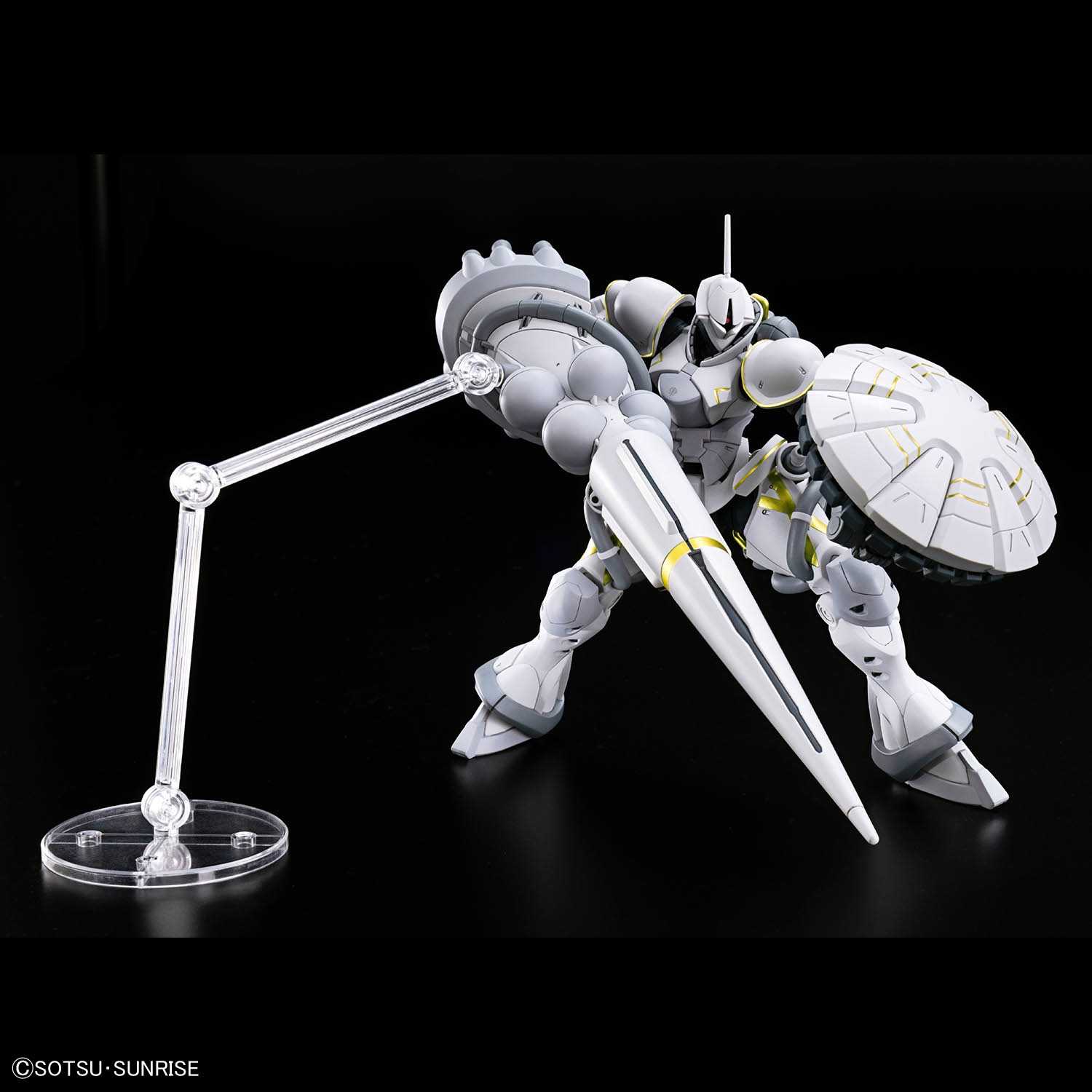【奶熊屋】萬代 HG 1/144 機動戰士鋼彈 GQuuuuuuX 艾格沙貝專用吉昂 白瓷矛裝備