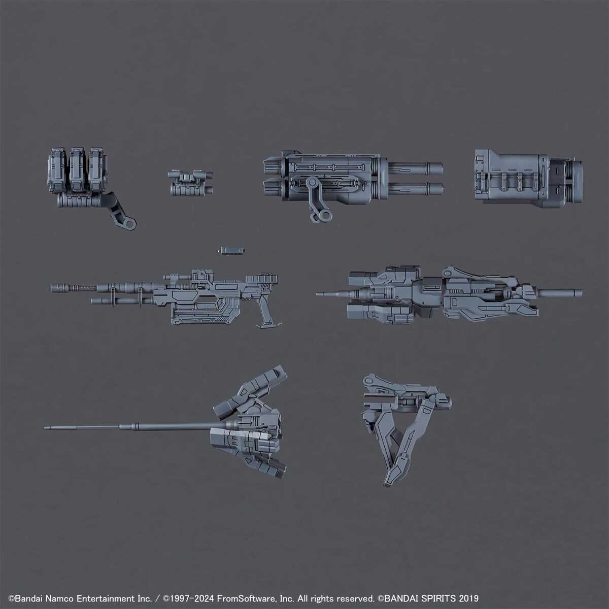 【奶熊屋】萬代 30MM 組裝模型輕作戰 配件套組 機戰傭兵VI 境界天火 武裝套組02