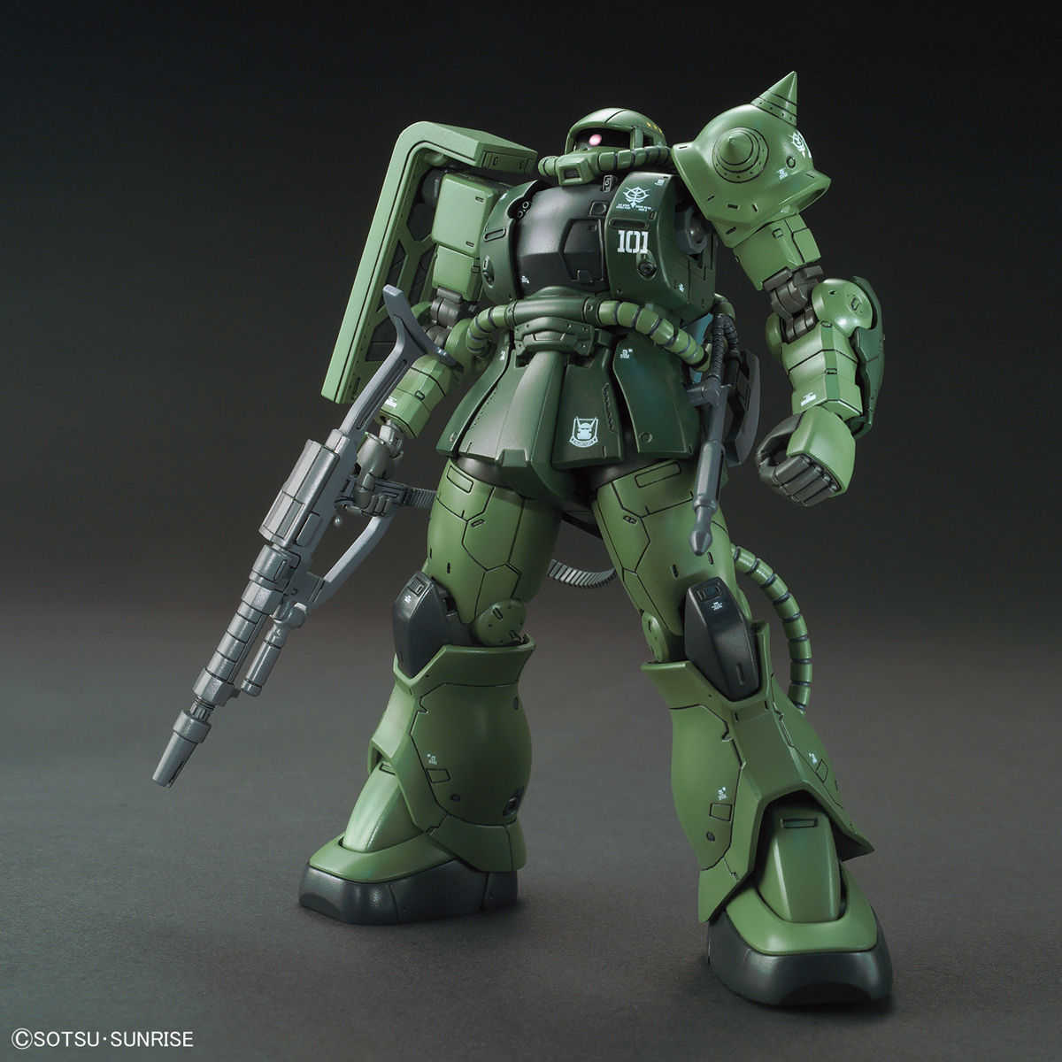 【奶熊屋】萬代 HG 1/144 THE ORIGIN 綠薩克 Zaku-II C-6/R6型