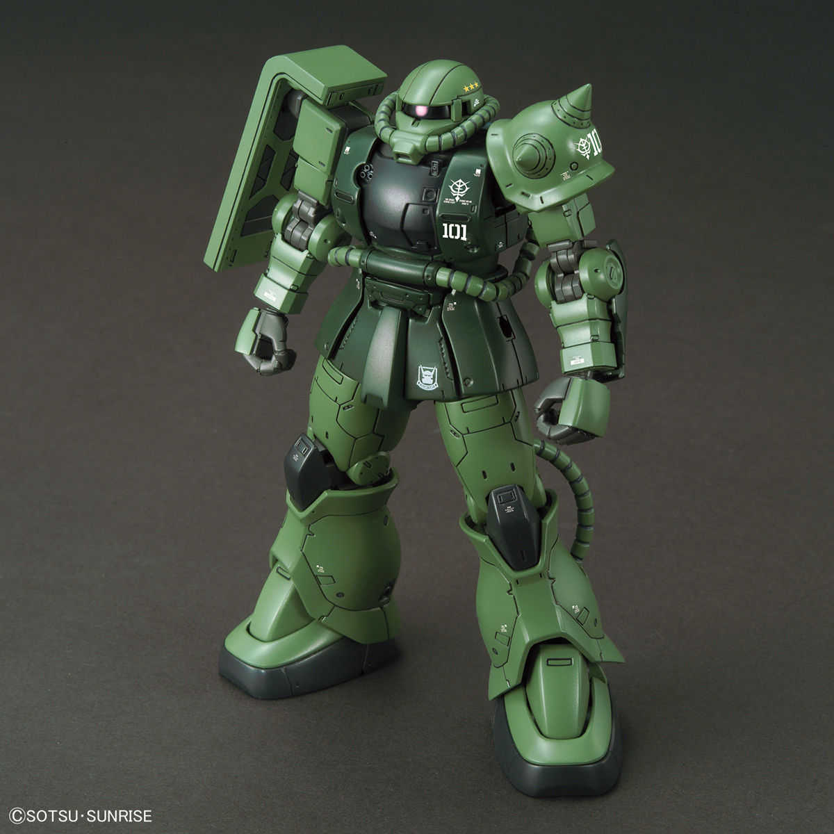 【奶熊屋】萬代 HG 1/144 THE ORIGIN 綠薩克 Zaku-II C-6/R6型