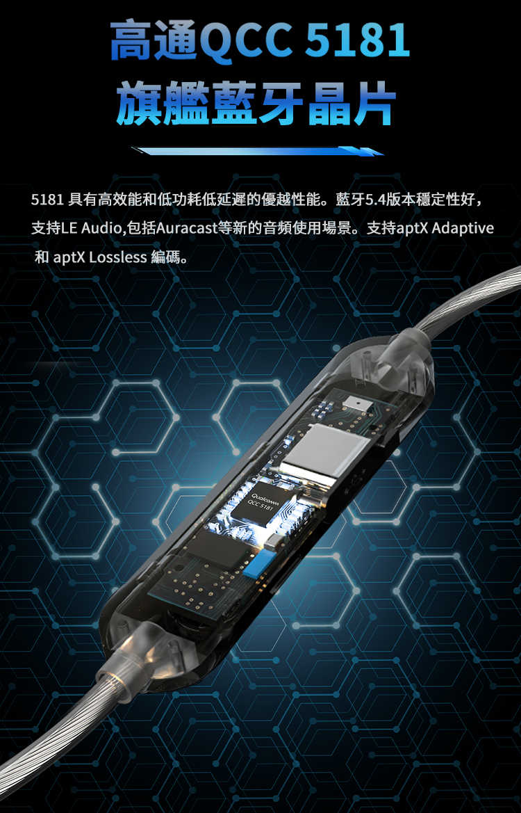 新竹立聲 | BGVP M4 頸掛式 HiFi 藍牙升級線 MMCX / CM 0.78 台灣公司貨