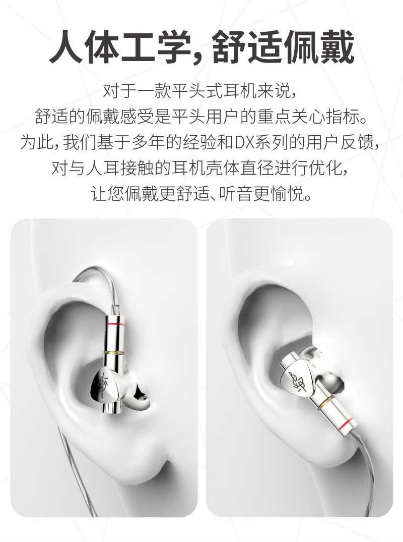 新竹立聲 | BGVP DX7 平頭塞耳機 MMCX 可換線 二合一插頭 可換調音導管 台灣公司貨