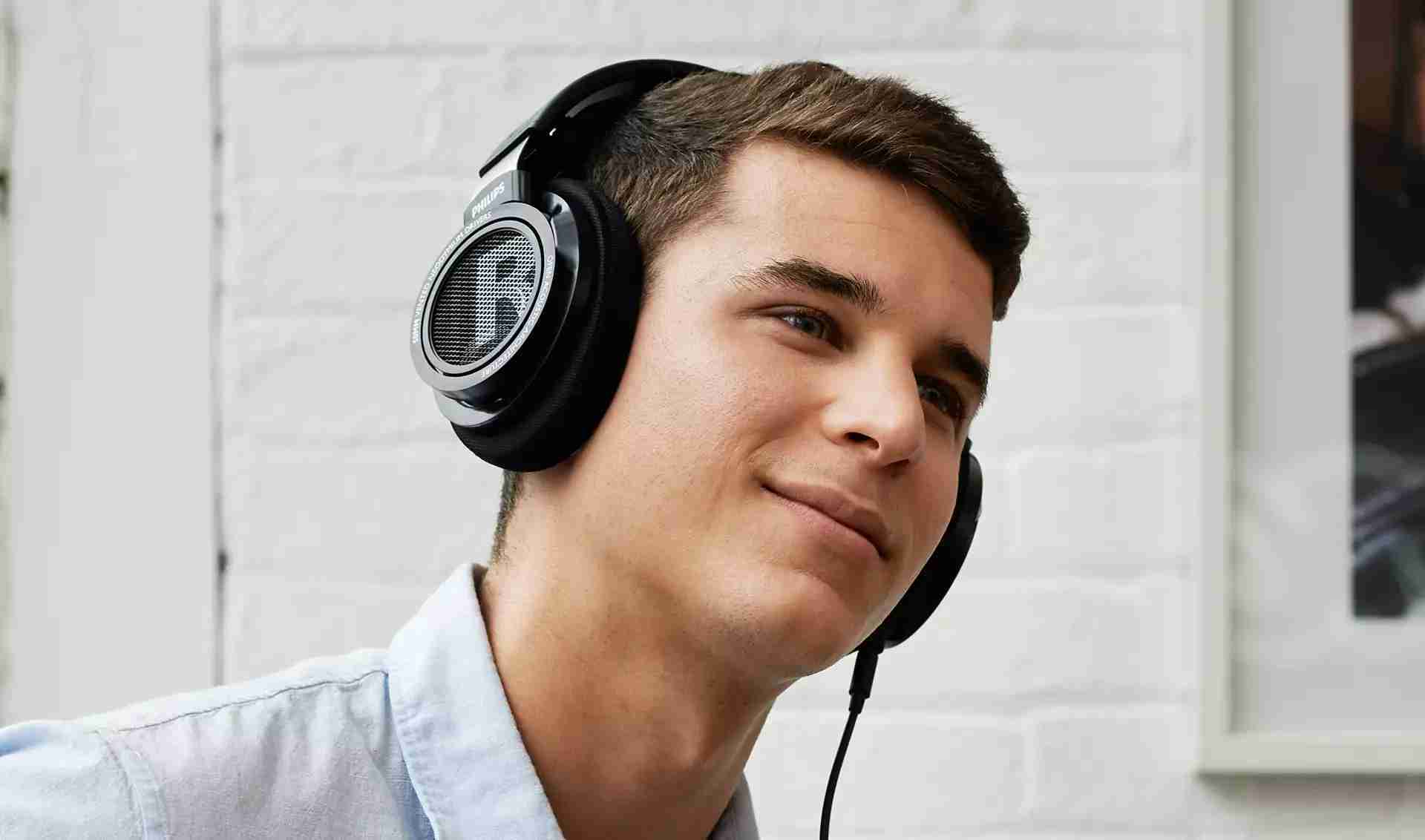 新竹立聲 | Philips SHP9500 Hi-Fi 立體耳機耳罩式耳機 台灣智選家公司貨 加贈木製耳機架