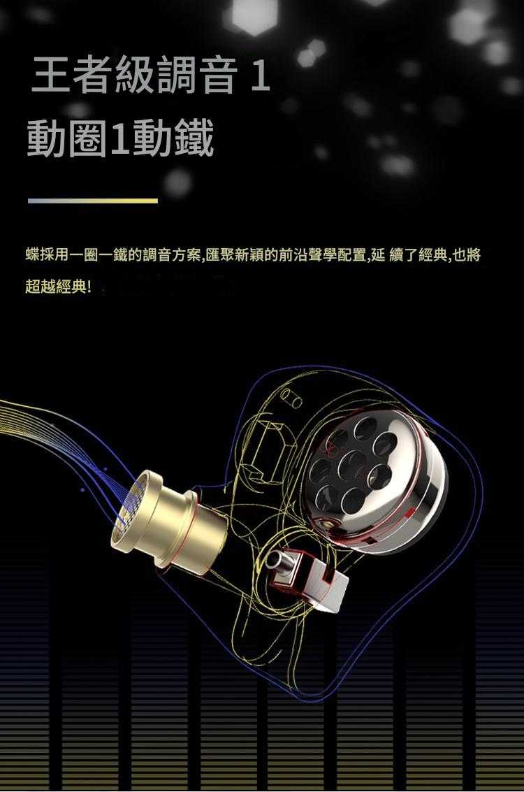 新竹立聲 | BGVP 蝶PRO 蝶 PRO Butterfly PRO 圈鐵一圈一鐵 可換線耳機 帶麥克風