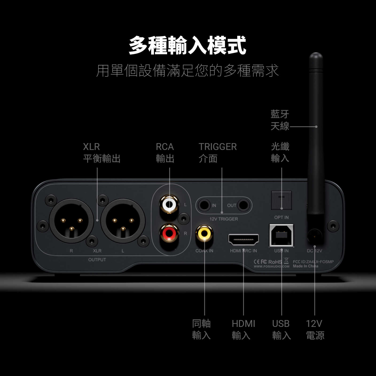 新竹立聲 | Fosi Audio ZD3 ZD 3 全平衡DAC 高性能ES9039Q2M晶片 台灣公司貨